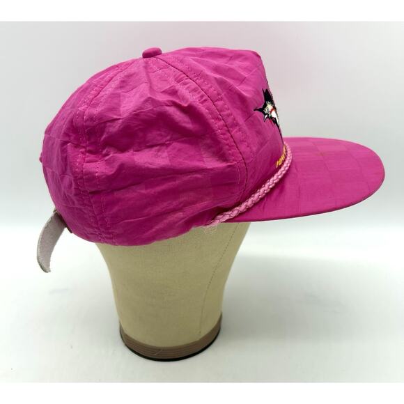 Vintage Satin Cape Hatteras North Carolina Strap Hat Cap Swordfish USA - Picture 4 of 9